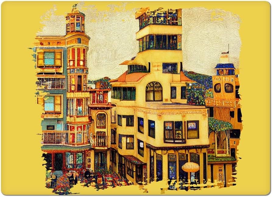 Chinatown Car Magnet 2 PCS - San Francisco Car Magnet - Vintage Sticker