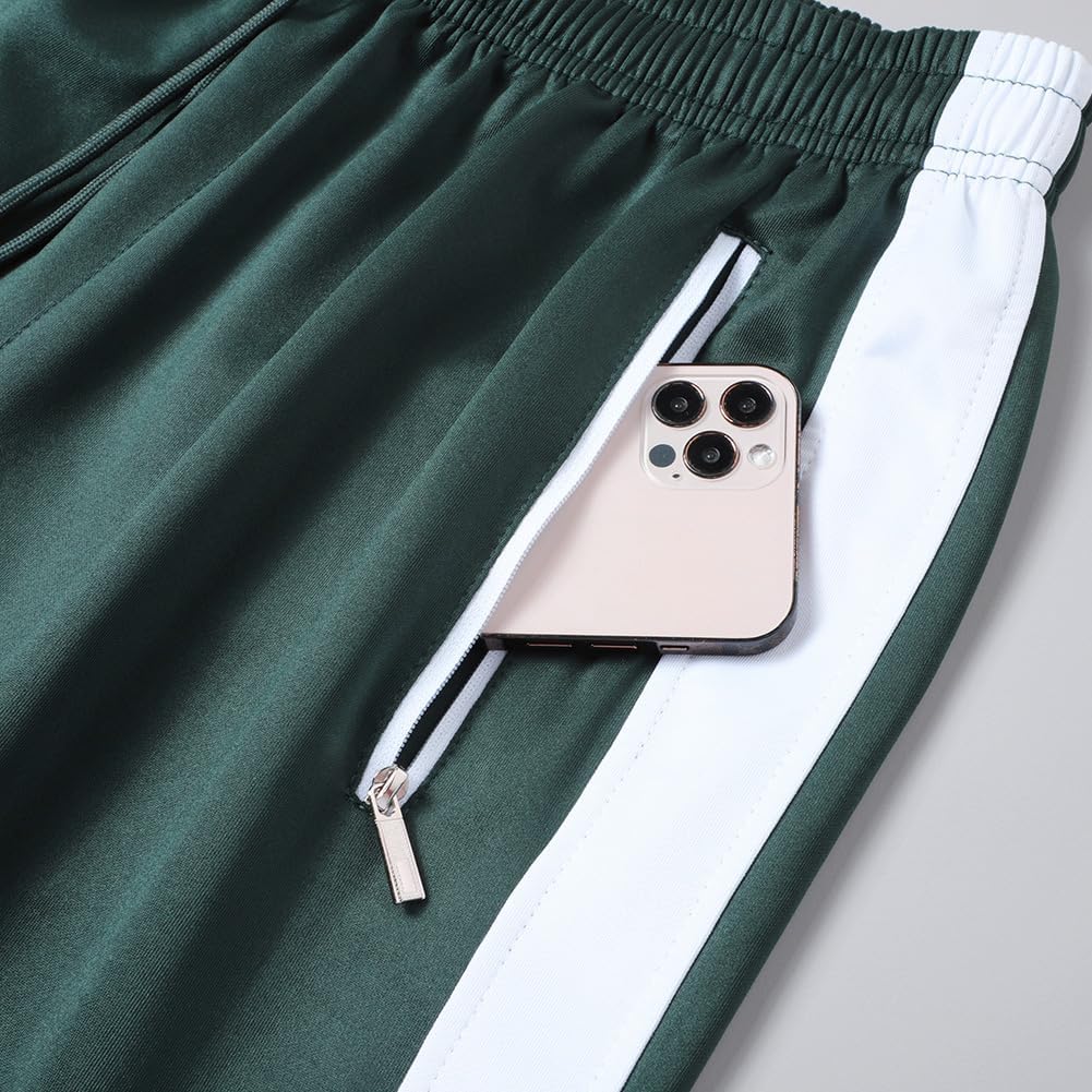 Men's Tracksuits 2 Piece Outfits Sweatsuits for Men Long Sleeve Track suits Athletic Full Zip Active Sports Sets - Image 8