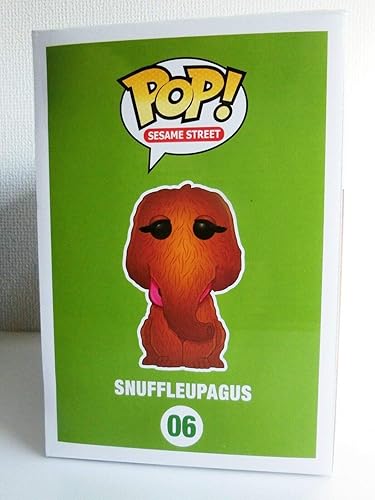 Miniatura 4 de Funko Sesame Street Snuffleupagus 6" Pop! Figura de vinilo SDCC Comic Con exclusivo Flocado por Funko
