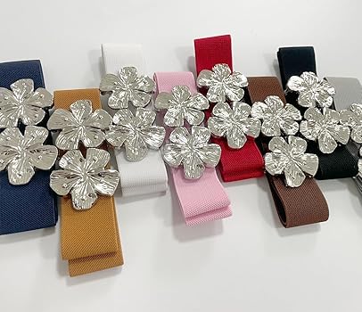 COTIM COYIN Women's Fashion Elastic Stretch Waist Belts With