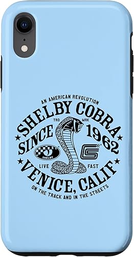 Funda para iPhone XR Shelby Cobra Venice California Live Fast American Revolution