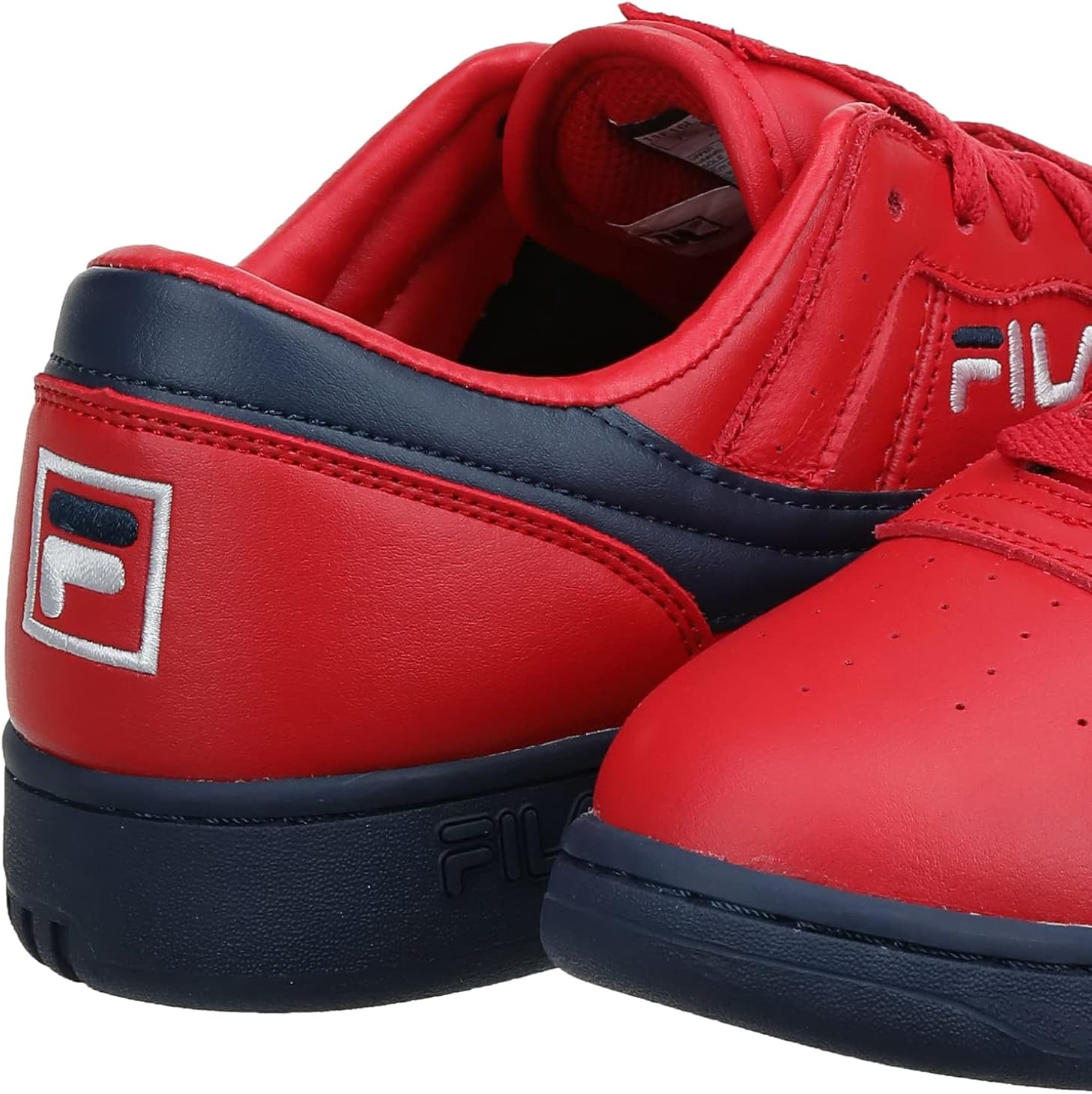 Fila Men's Original Fitness Lea Classic Sneaker 11 Red/Navy/White