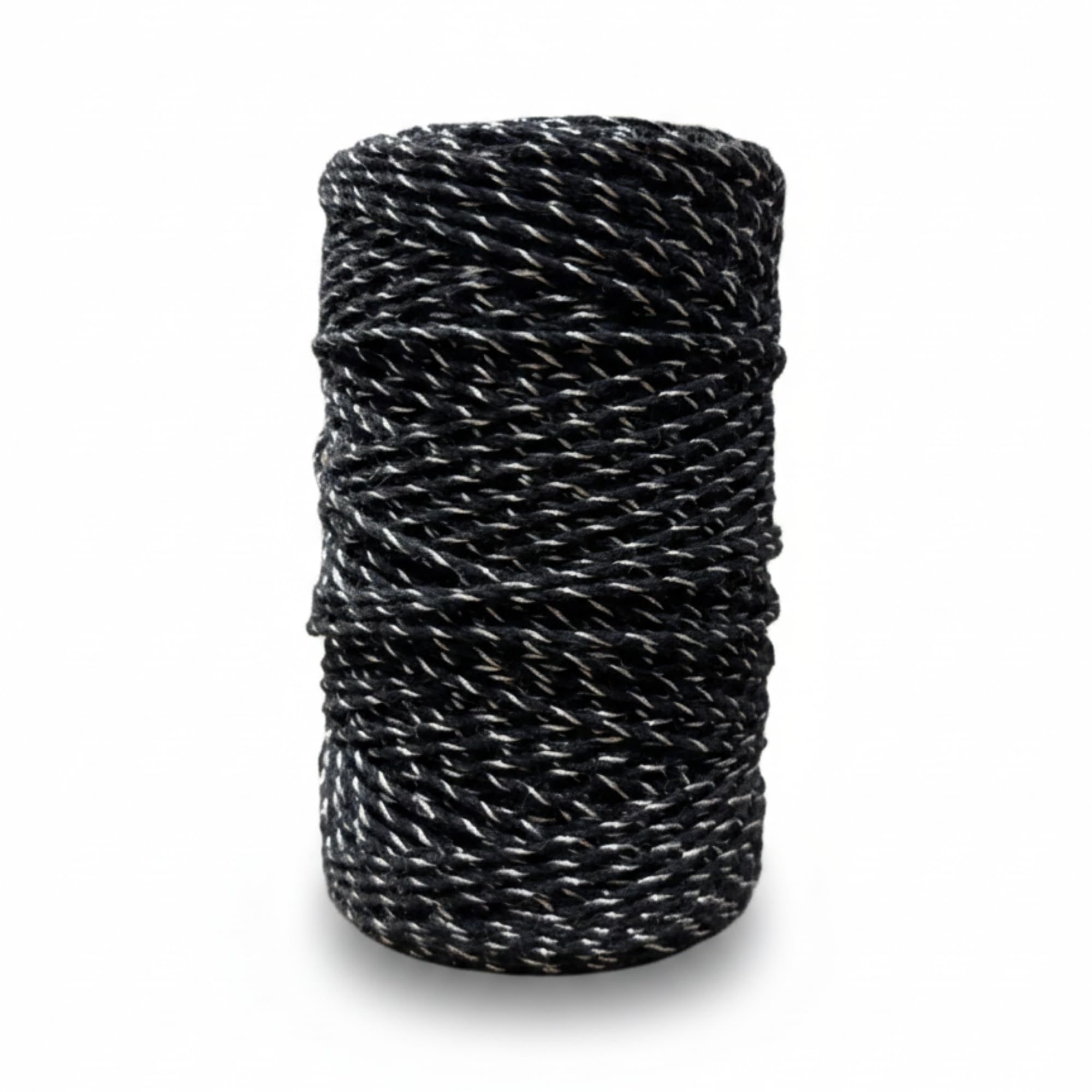 Polycotton Twine Macrame Thread | Natural Cotton Craft String for DIY Projects, Macrame, Wrapping, Handmade Décor & Gift Packaging (Silver, 1MM, 100 Meter) — Amazon image 2