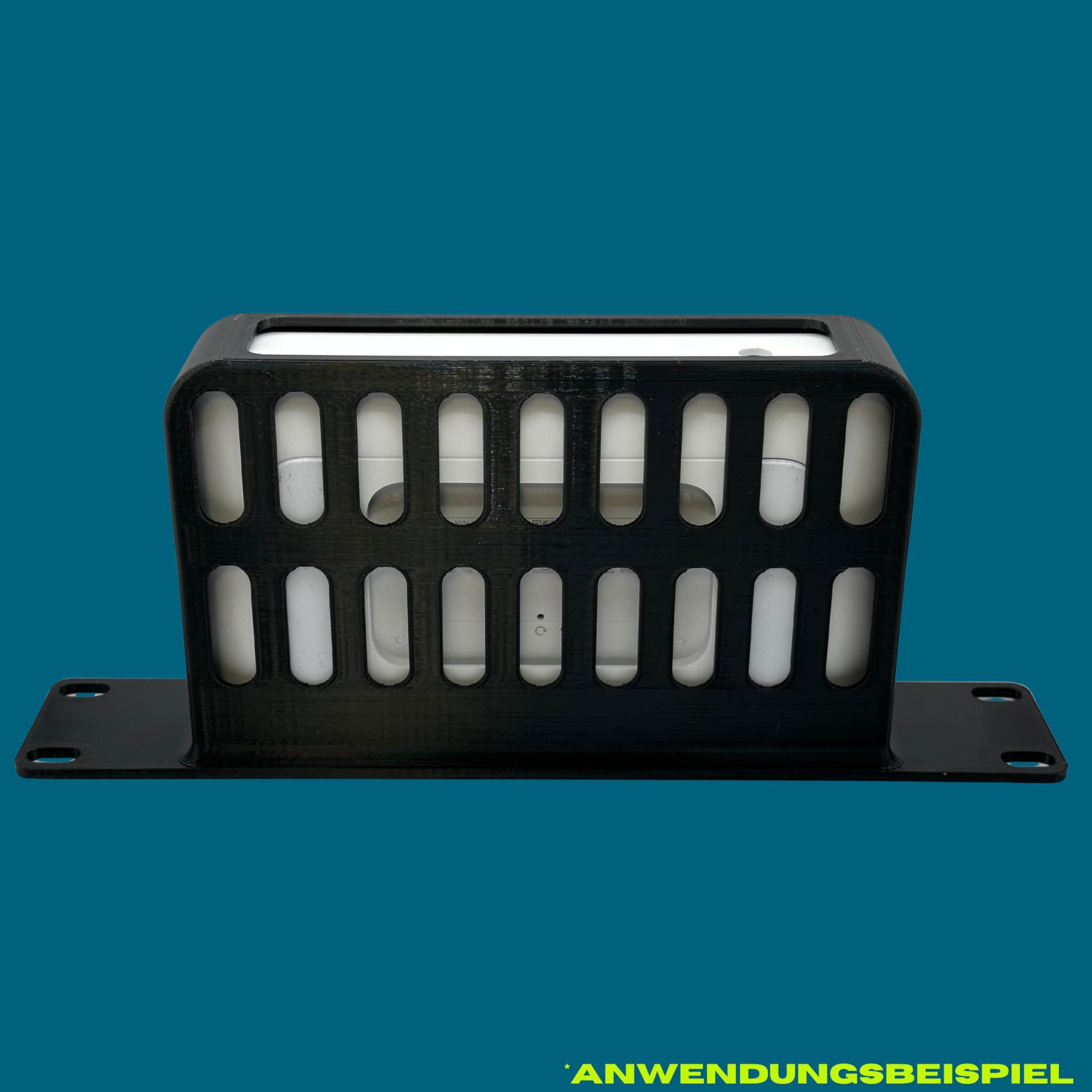 Support de montage en rack pour UniFi Switch Lite USW-Lite-8-POE, plastique, noir