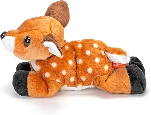 Miniatura 5 de Wild Republic - Peluche de cervatillo, regalos para niños, colección Hug'Ems, 7 pulgadas