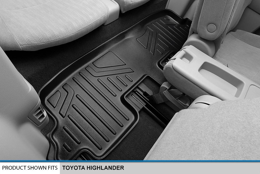 MAXLINER Floor Mats 3 Row Liner Set for 2008-2013 Toyota Highlander - Image 5