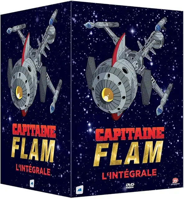 Coffret DVD Capitaine Flam - Intégrale Remasterisée - Figurines