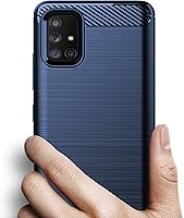 Vista 3 de Osophter Para Samsung Galaxy A51 5G Caso Absorción De Golpes Flexible TPU Caucho Protector De Teléfono Celular Cubierta Para Samsung Galaxy A51 5G