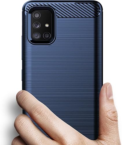 Miniatura 3 de Osophter Para Samsung Galaxy A51 5G Caso Absorción De Golpes Flexible TPU Caucho Protector De Teléfono Celular Cubierta Para Samsung Galaxy A51 5G