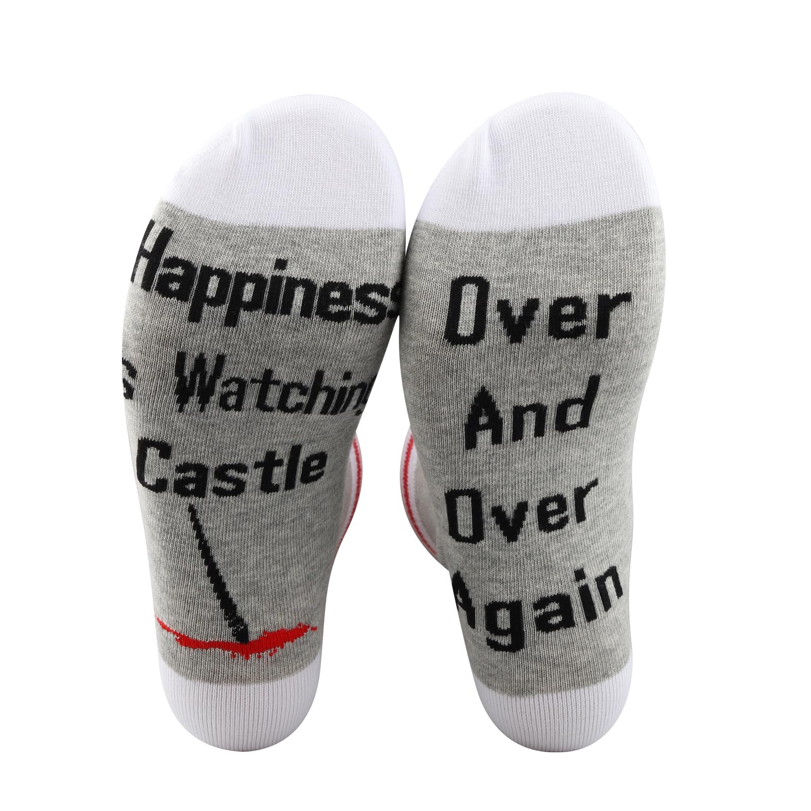 PXTIDYCa-stle Tv Show Merchandise Gift Comedy Tv Series Novelty Socks Gift For Show Fans