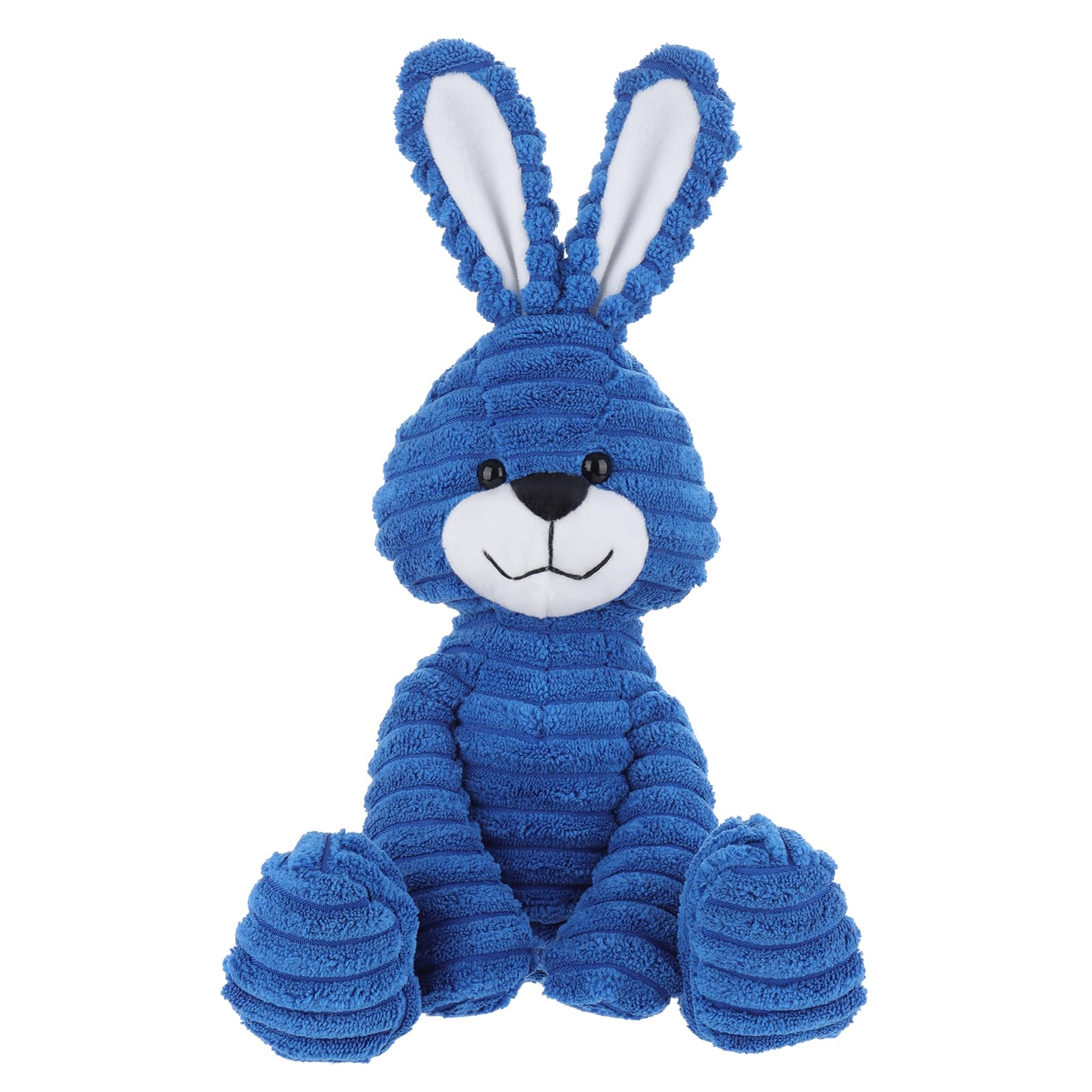 Apricot Lamb Stuffed Animal corduroy bunny sea blue, Soft Toys Plush Cuddly Perfect for Child