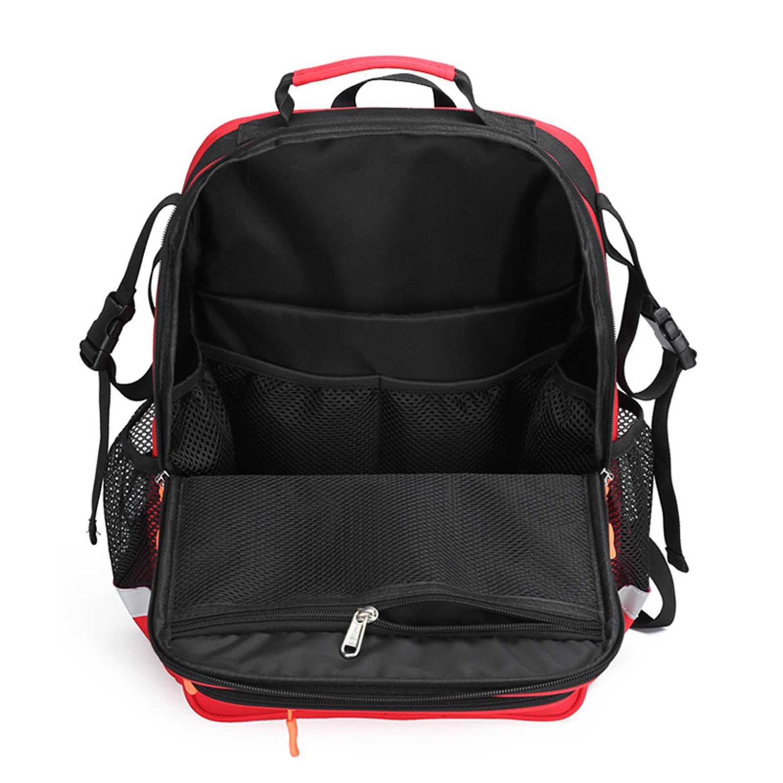 Große First Responder Trauma-Tasche, Erste-Hilfe-Kit-Rucksack, Multifunktions-Rollstuhltasche, Rollstuhl-Rucksack, First Responder EMT Trauma-Tasche (nur Tasche)