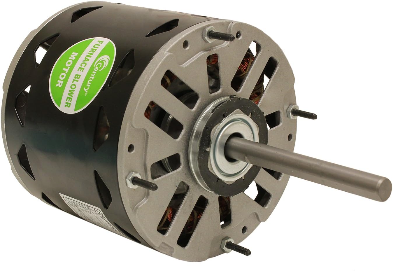 A.O. Smith/Century DL1056 1/2 HP, 1075 RPM, 3 Speed, 115 Volts6.5 Amps, 48 Frame, Sleeve Bearing Direct Drive Blower Motor