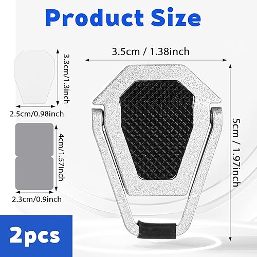 Miniatura 2 de 2 pies para laptop, soporte invisible portátil para laptop, soporte ergonómico para computadoras portátiles, soporte de refrigeración adecuado para