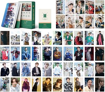 Amazon Com Bangtan Boys Lomo Cards 54pcs Bangtan Boys 2021 Season S Greetings Cards Map Of The Soul New Album Card Bantan Boys Postcards Lomo Cards Office Products