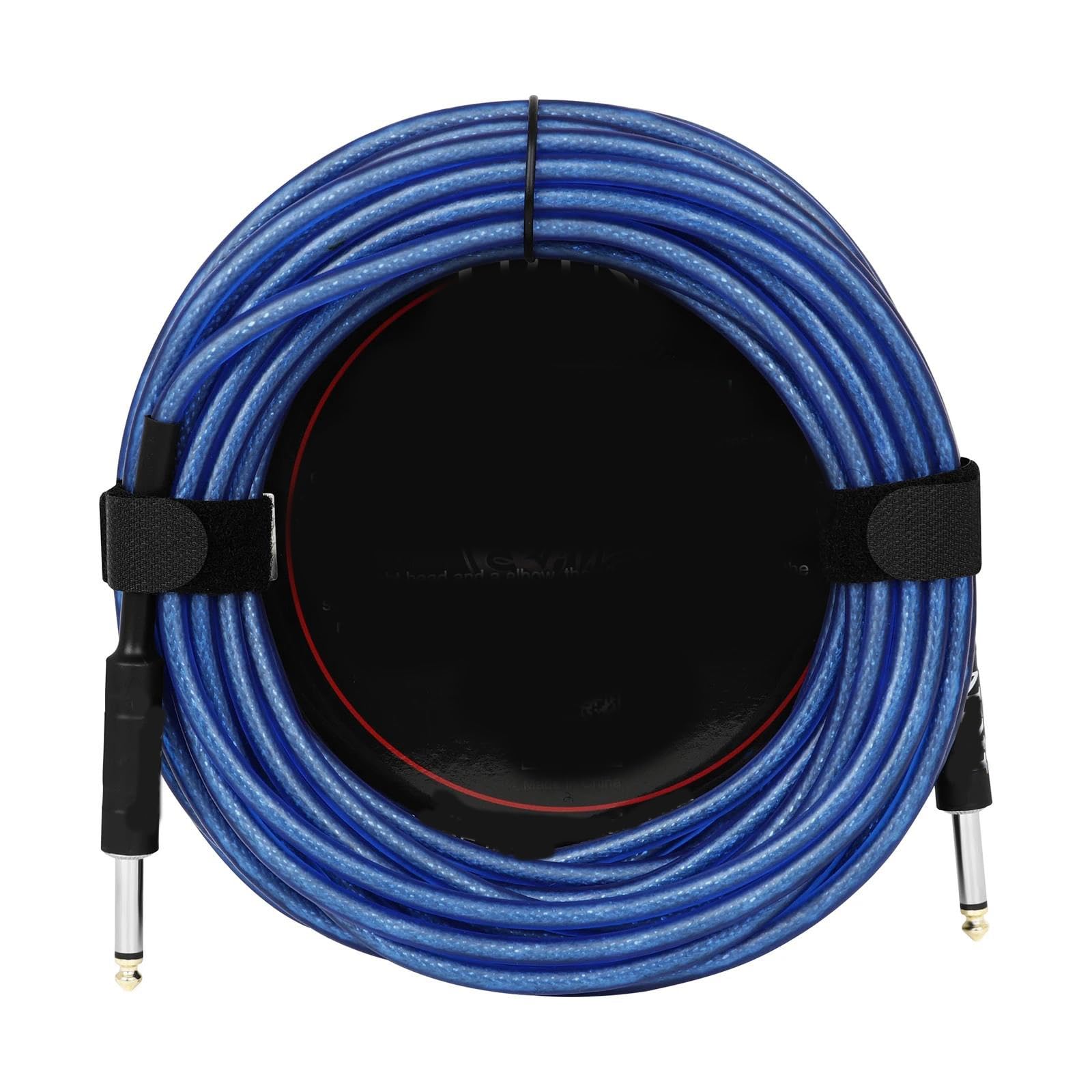 Zestaw Kabli Gitarowych Kabel Z Redukcją Szumów Do Akcesoriów Gitarowych Ze Standardowym Interfejsem 6.35 Mm(10m)
