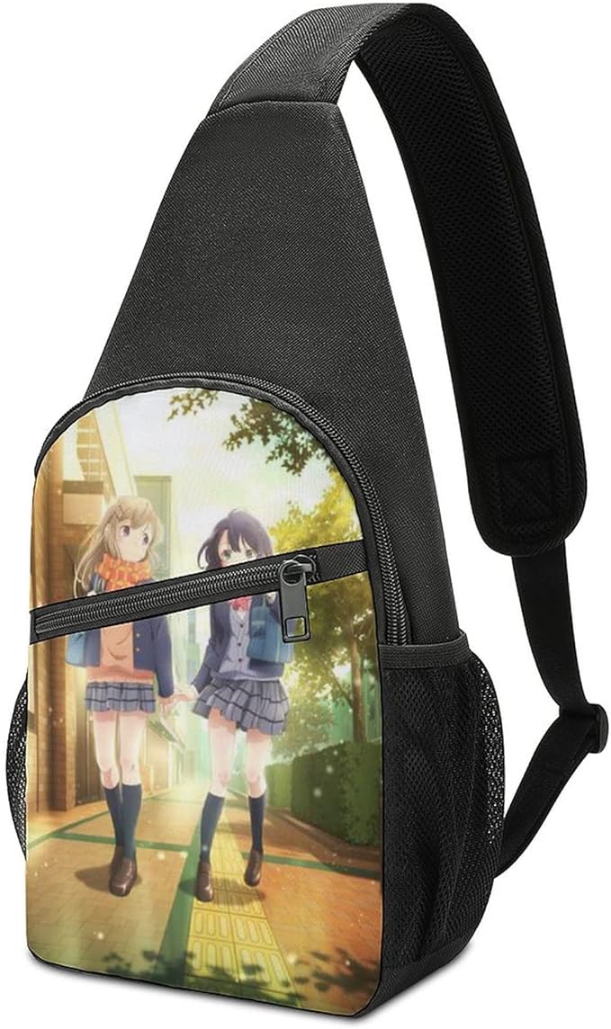 Amazon 安達としまむら ボディバッグ ワンショルダー 通勤 通学 レジャーバックパック大容量 ウエストバッグ 軽量 斜めがけ 防水 肩掛けバッグ チェストバッグ 多機能 スポーツバッグ 軽量 シンプル ボディバッグ ワンショルダー