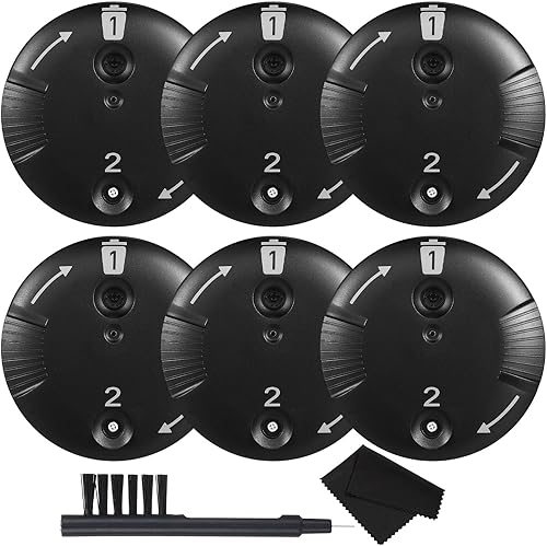 Paquete de 6 protectores de cera de disco, audífonos protectores de cera para oídos, filtros de audífonos, accesorio deflector de filtro de cerumen