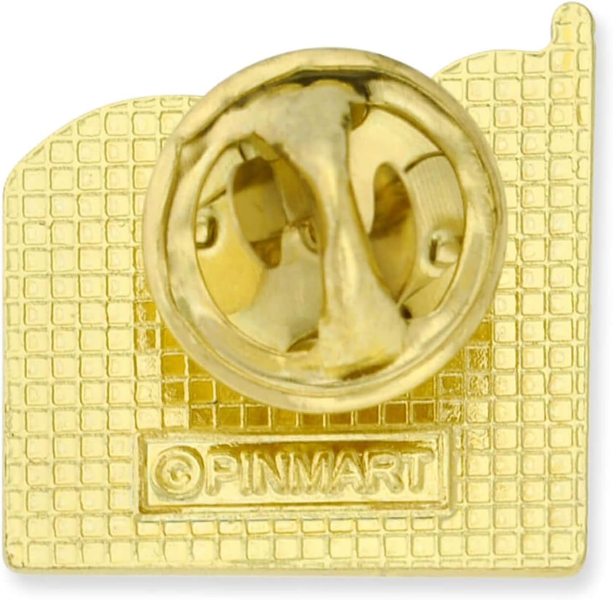 PinMart Patriotic Eagle Pin – Soaring American Eagle–Bronze, Gold Color Plated or Nickel Plated Enamel Lapel Pin with Clutch Back for Coats, Suit Jackets, and Lanyards