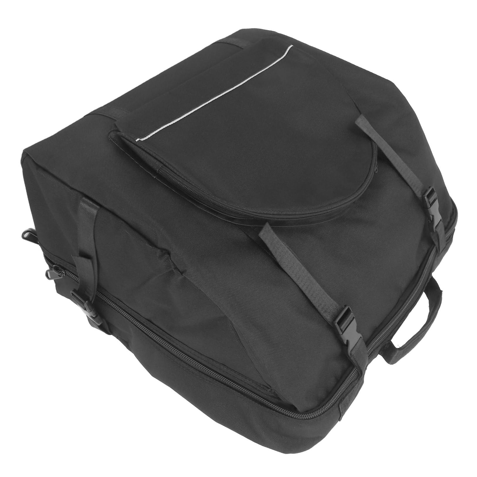 Supvox Akkordeontasche Rucksack Stoßfest Mit Verstellbaren Gurten Leichtes Musikinstrumenten Case Schwarz Aufbewahrungstasche Für Akkordeon Accessoires Outdoor Tragetasche