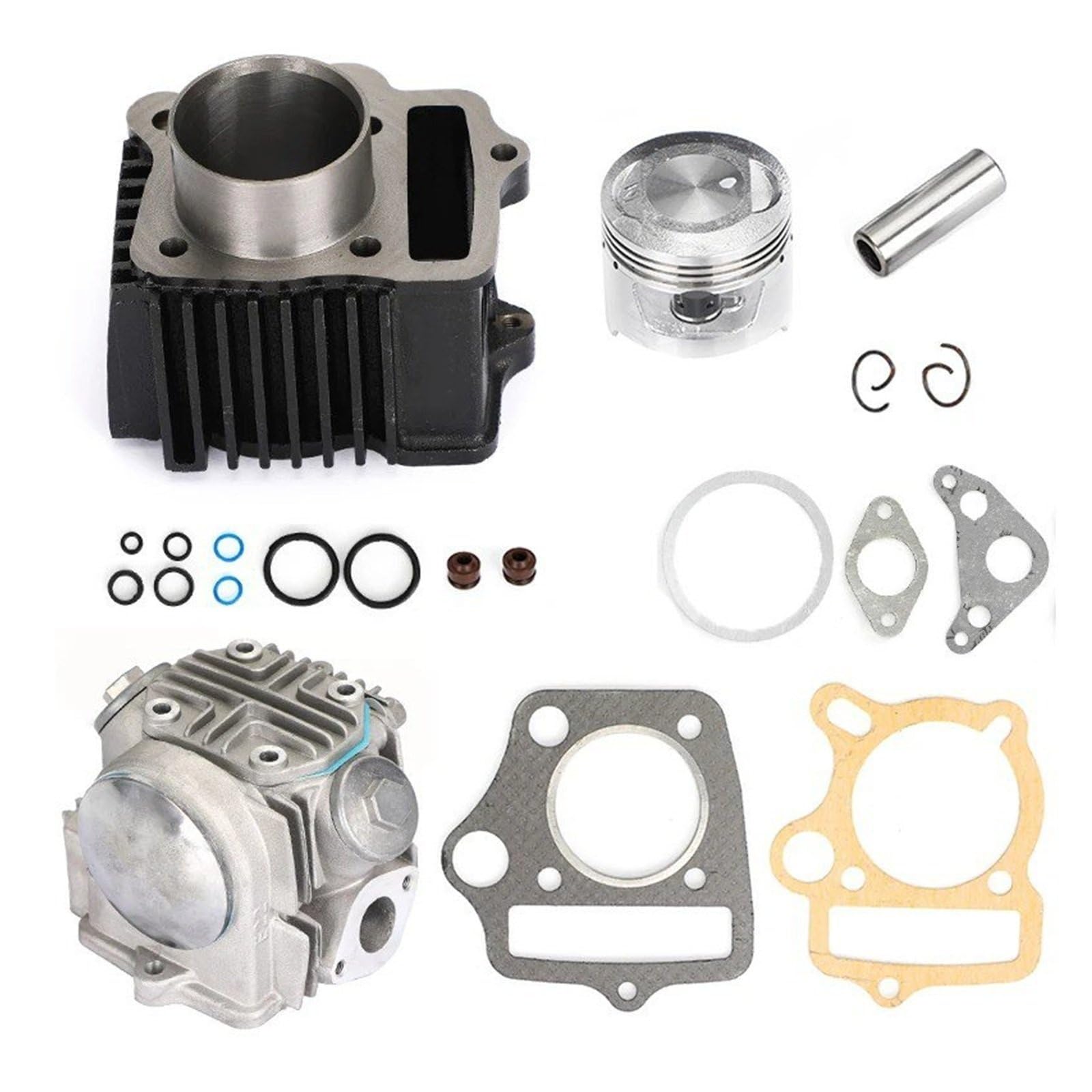 Para CRF70 XR CT C ATC TRX 70 S65 70cc Cilindro Bicicleta Trail Segmentos Pistón Juntas Kit Gama Alta 47mm Pistón cilindro motocicleta