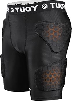 Pantalones Cortos De Portero Con Acolchado - Protección Para Cadera Y Muslos | Hombre/Mujer (Tallas S-XXL)