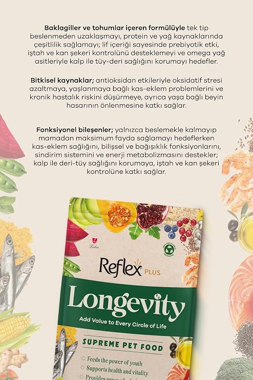 Reflex Plus Longevity Yavru Kedi Maması 800g