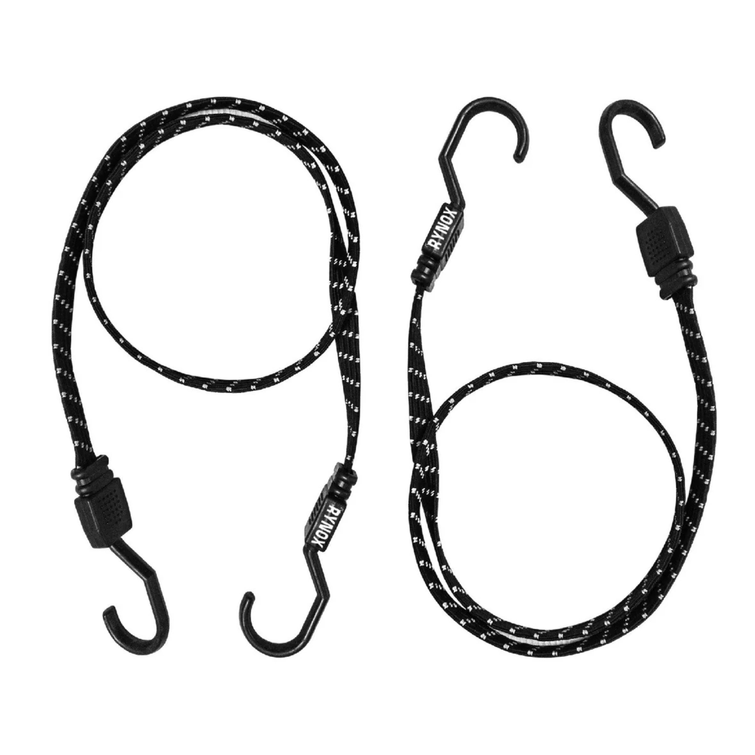 Rynox Gripper Reflective Bungee| Weather Proof Materials | Increased Low Light Visibility Bungee Cords - Black, Pack of 2-image-41