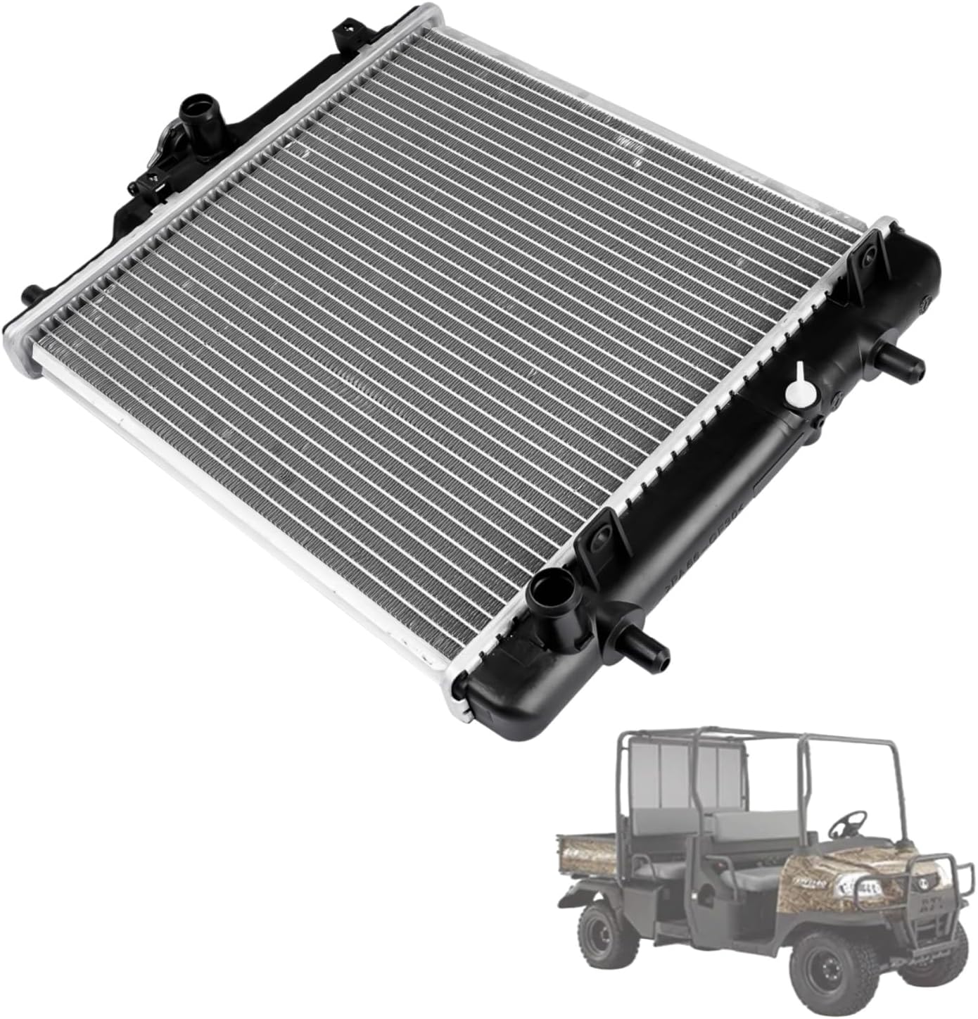 Radiator Compatible with Kubota RTV1100 RTV1100CRX RTV1100CR RTV1100CR9 RTV1100CW RTV1100CWX RTV1100CW9 RTV1140 RTV1140CPXR RTV1140CPX Mixizap