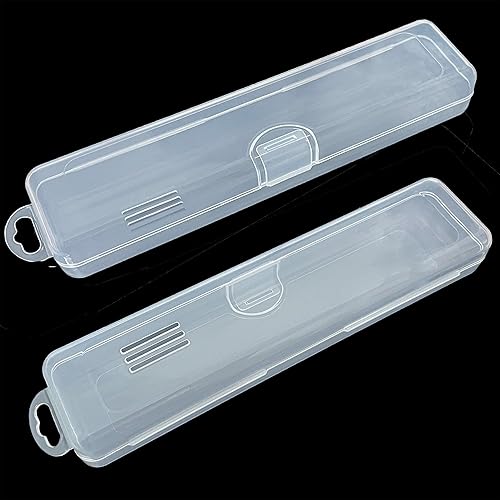 Estuche raspador de lengua, estuche de viaje para raspador de lengua, estuche para limpiador de lengua, estuche para raspador de lengua (paquete de