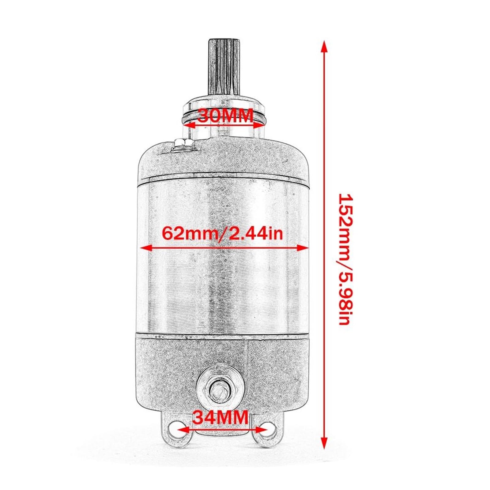 Motorino Avviamento Motore Per CBR600 Per CBR600RR 2003 2004 2005 2006 31200-MEE-003 31200-MEE-D00 Motorino Avviamento Per SUZUKI Per SX-R750 1996-2005