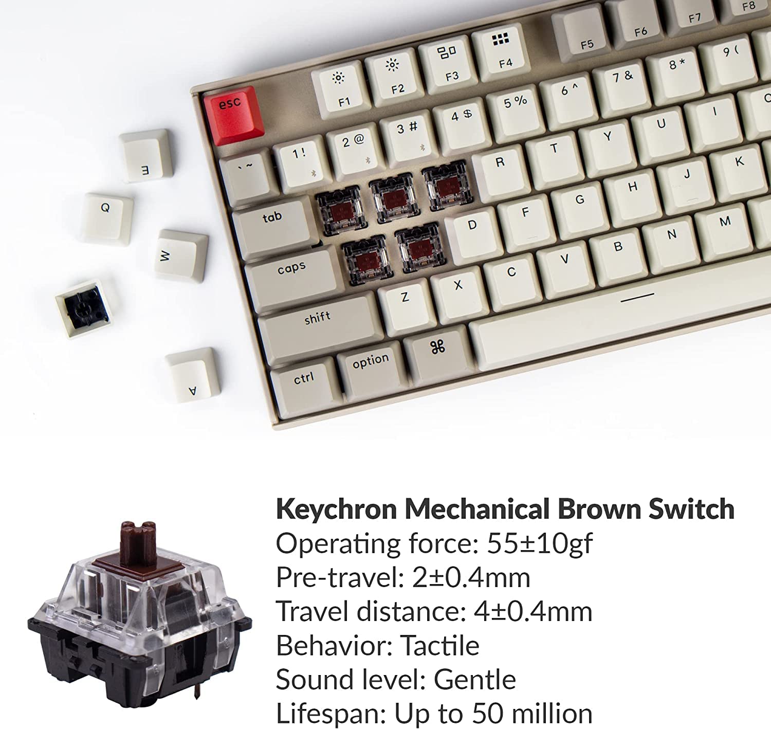 Amazon | 【国内正規品】Keychron K8 ノンバックライト