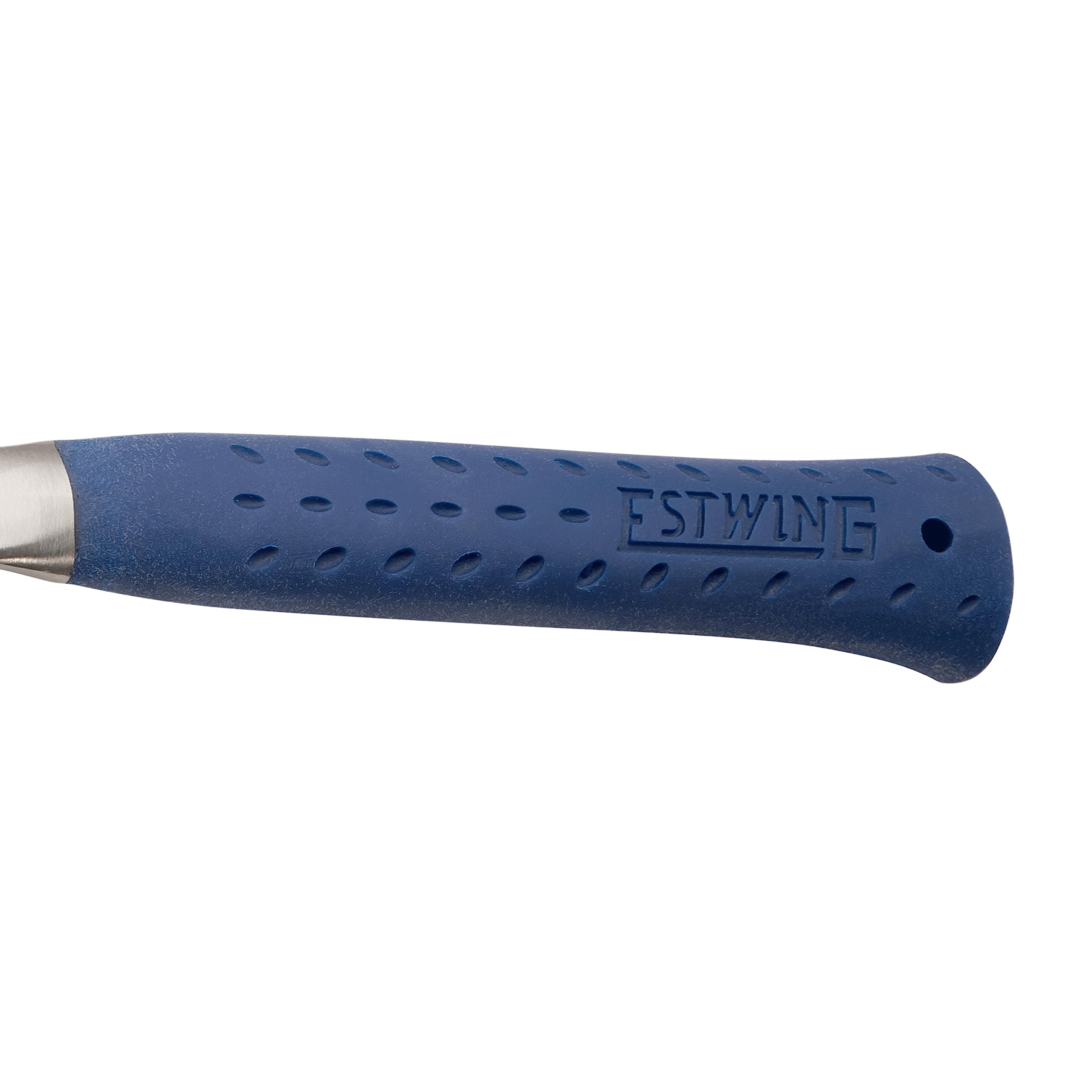 Estwing E3/22CR 22oz - Martello da carpentiere, penna curva, 620 g, manico in vinile, colore: Blu
