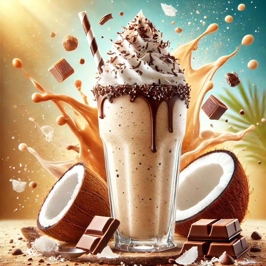 milkshake kokos-czekolada Aromat Koncentrat - wegański - Sasami - 100ml