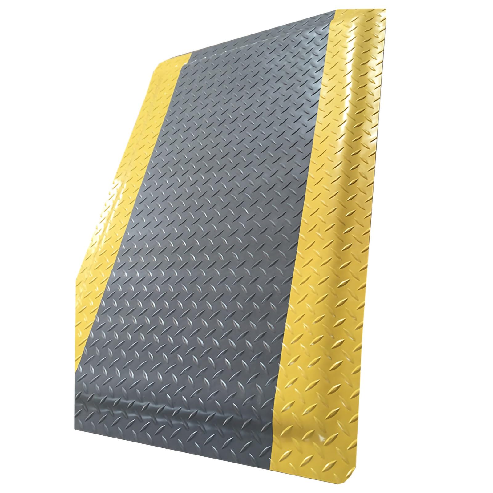 OWOHYG Anti-Fatigue Workstation Mat,Industrial Anti-Static Floor Mat,20Mm Thick Washable Stain-Resistant Kitchen Floor Pad,Customizable.Grey2-45x30x2cm/18x12x0.8in