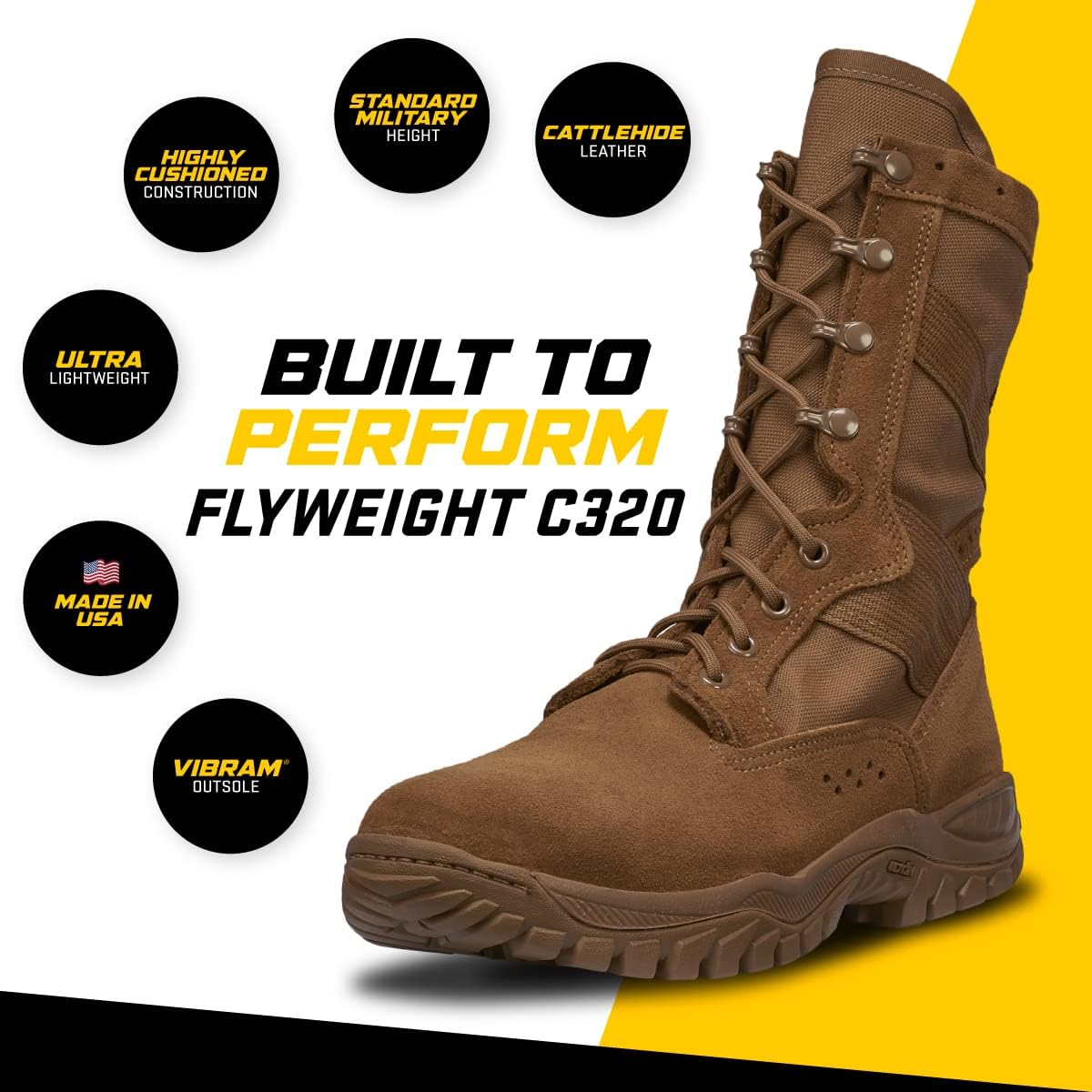 Tactical Boots Belleville 320 Coyote Belleville ONE XERO 320 Ultra