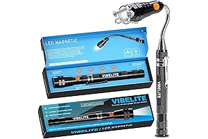 VIBELITE Extendable Magnetic Flashlight: The Ultimate Gift for Dads