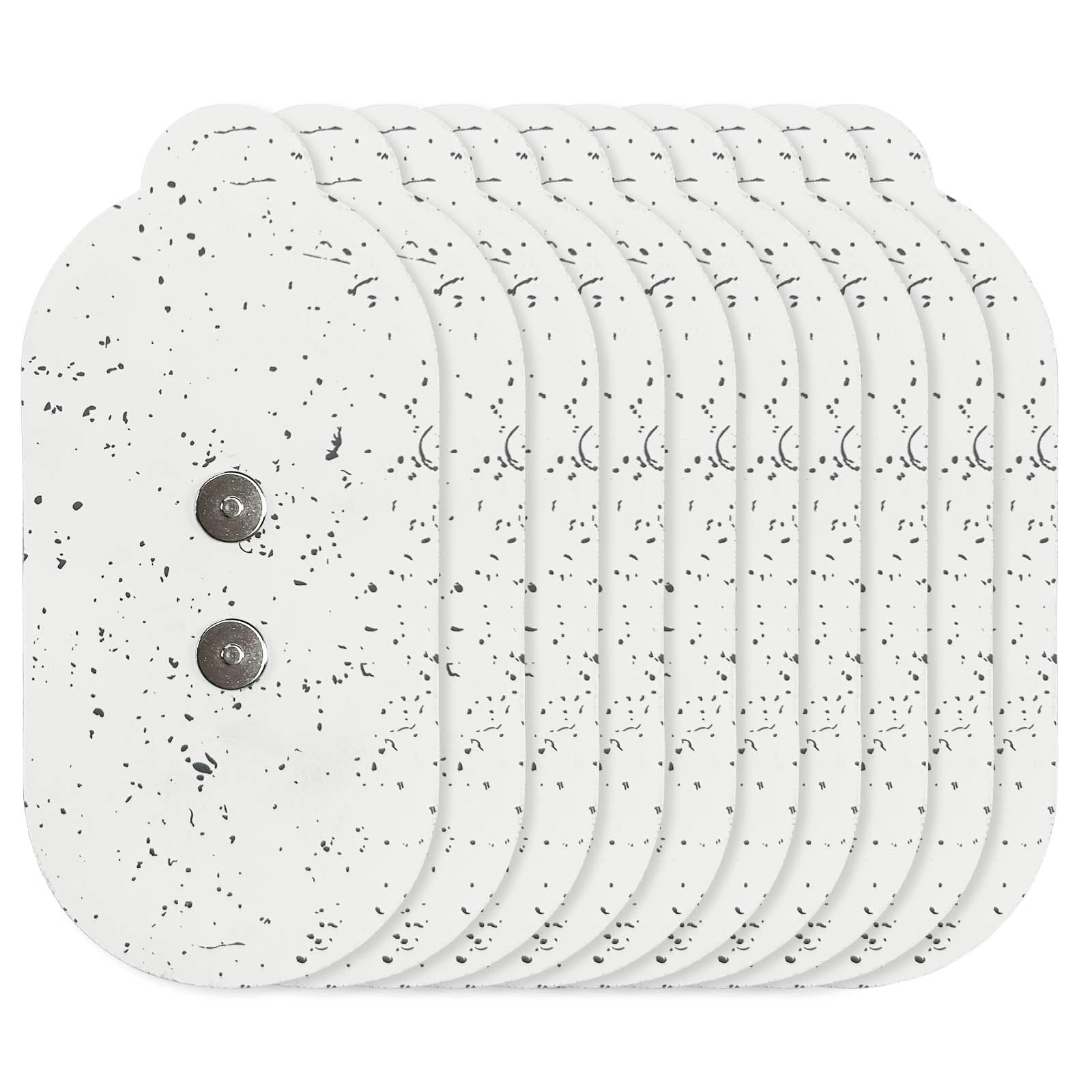 Replaceable Gel Pad for SIMUSI Smart Massager - White(10 pads)