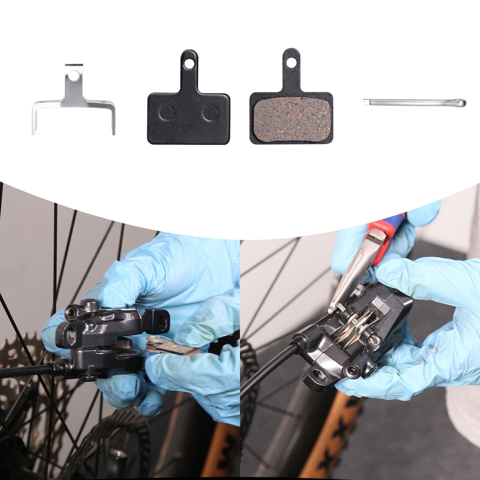 Plaquettes de Frein de Vélo, 1 Paire de Blocs de Frein d'Étrier de Frein de Vélo Ensemble de Plaquettes de Frein de Vélo Ensemble de Performances Fiables Plaquettes de Frein de Vélo, 1 Paire de Blocs de Frein d'Étrier de Frein de Vélo Ensemble de Plaquettes de Frein de Vélo Ensemble de Performances Fiables