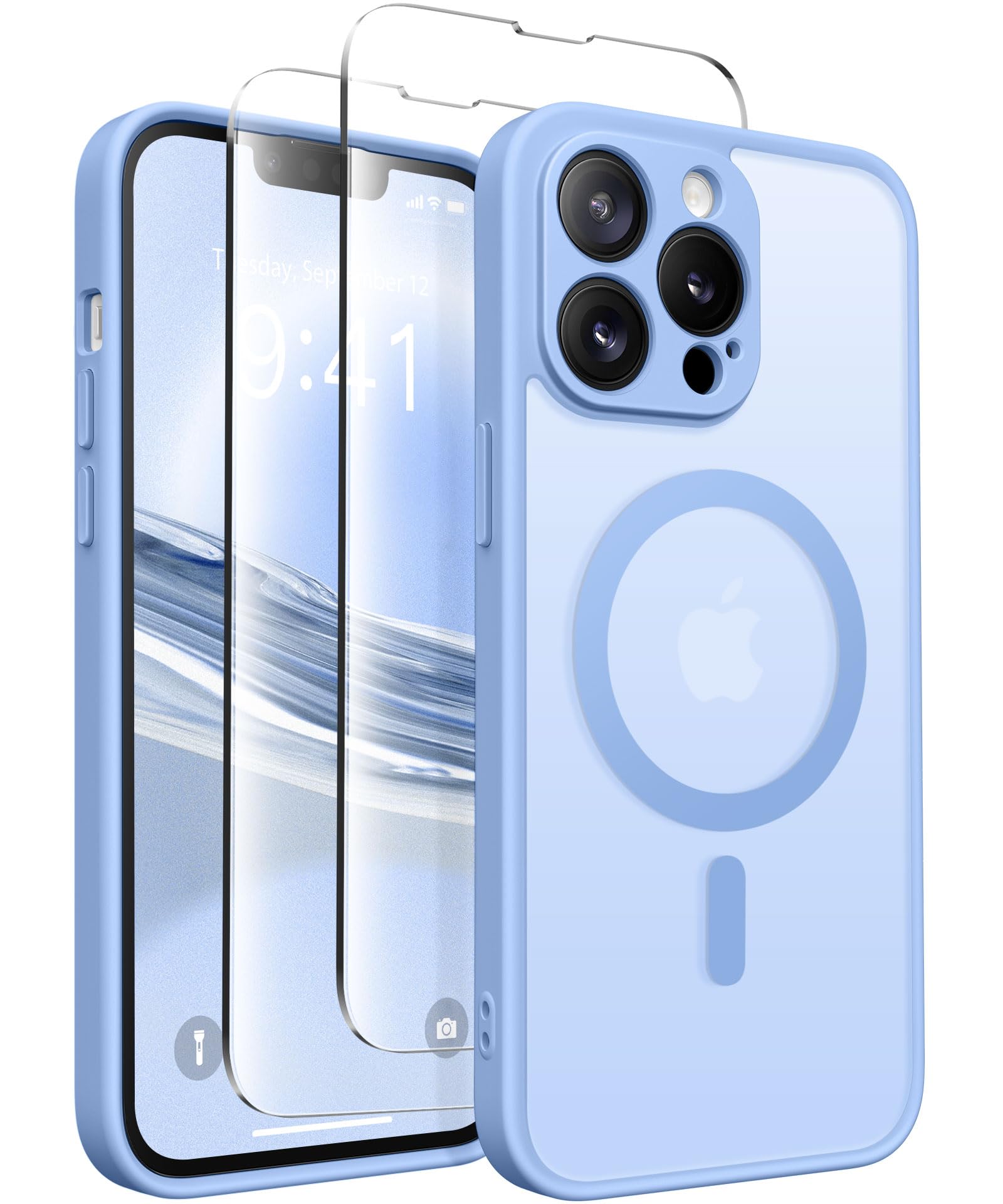 Coque iPhone 13 Pro translucide mate CAPRARO premium - 8