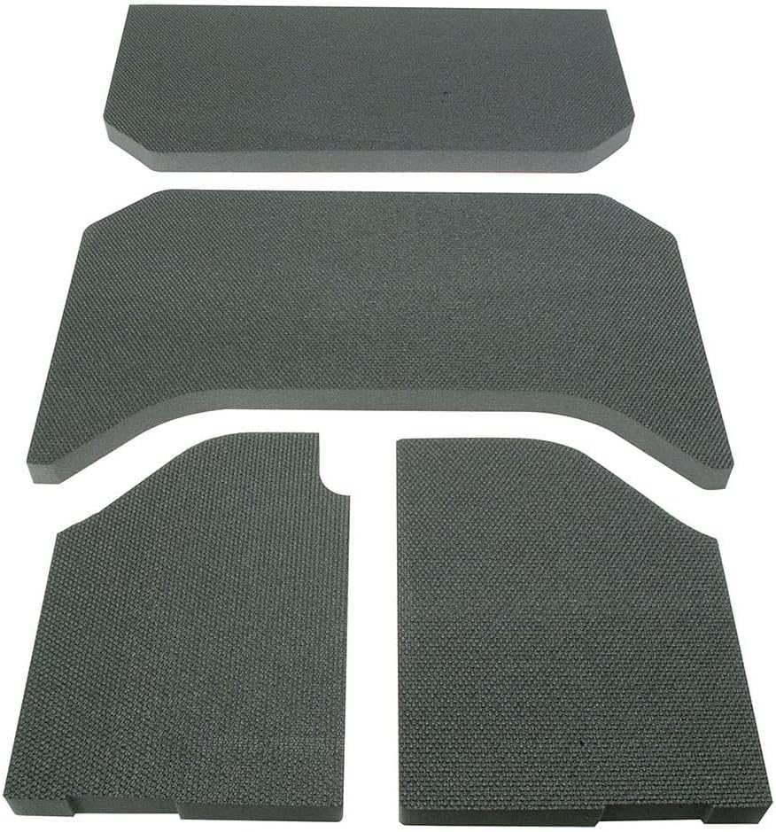 Jeep Wrangler Sound Deadening Headliner2007-2010 4-Door - 4 Piece Black