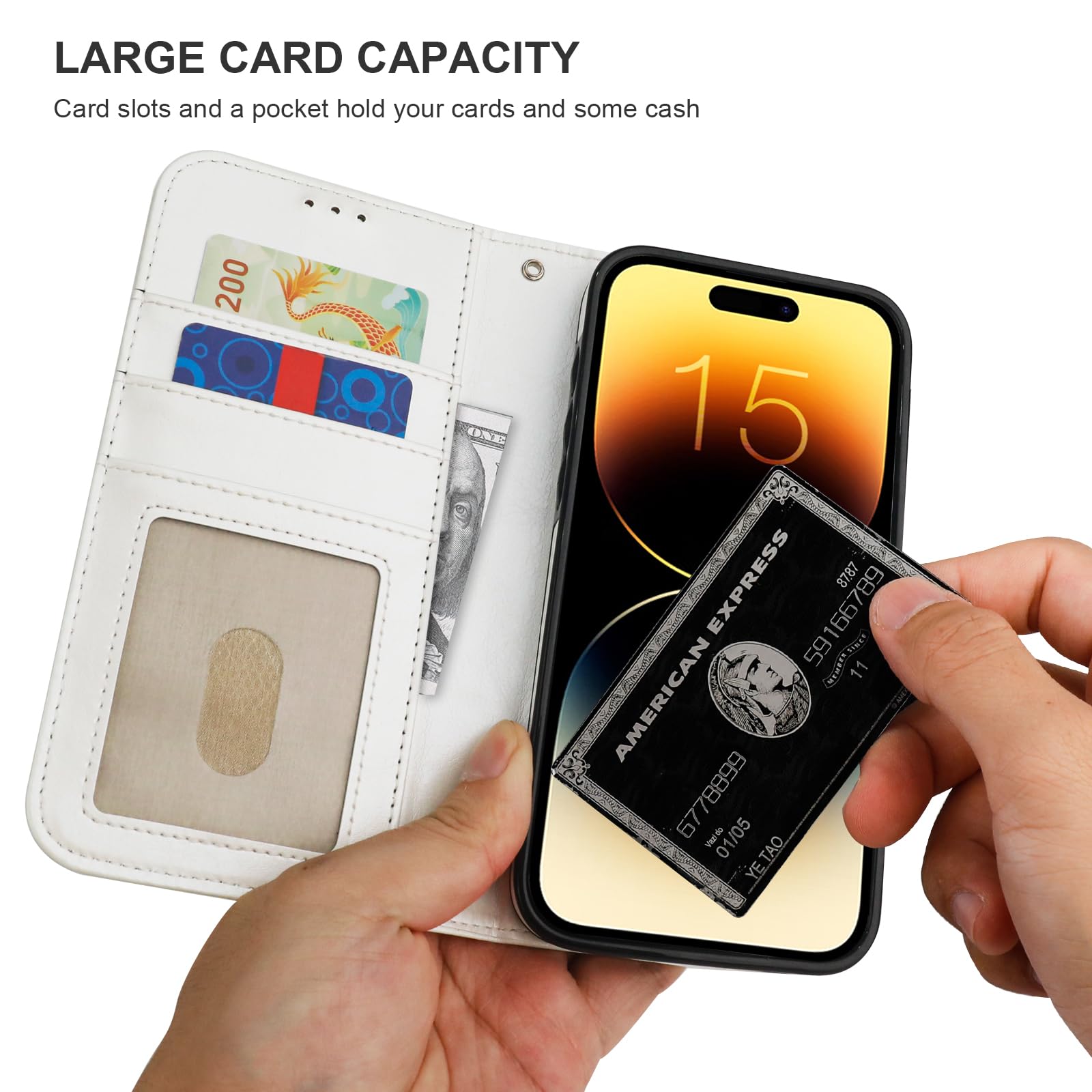 Bocasal IPhone 15 Pro Max Case, Compatible With MagSafe Wireless