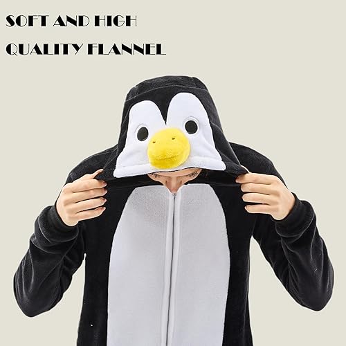 Miniatura 2 de NEWCOSPLAY Unisex Adult Onesie Pajamas Animal One Piece Costume Cosplay Sleepwear