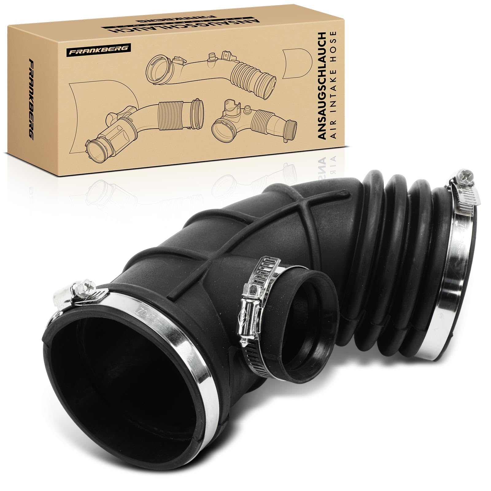 Frankberg Wąż ssący powietrza do BMW serii 5 E39 520i-528i, 7 E38 728i 2.0L-2.8L benzyna 1996-2004