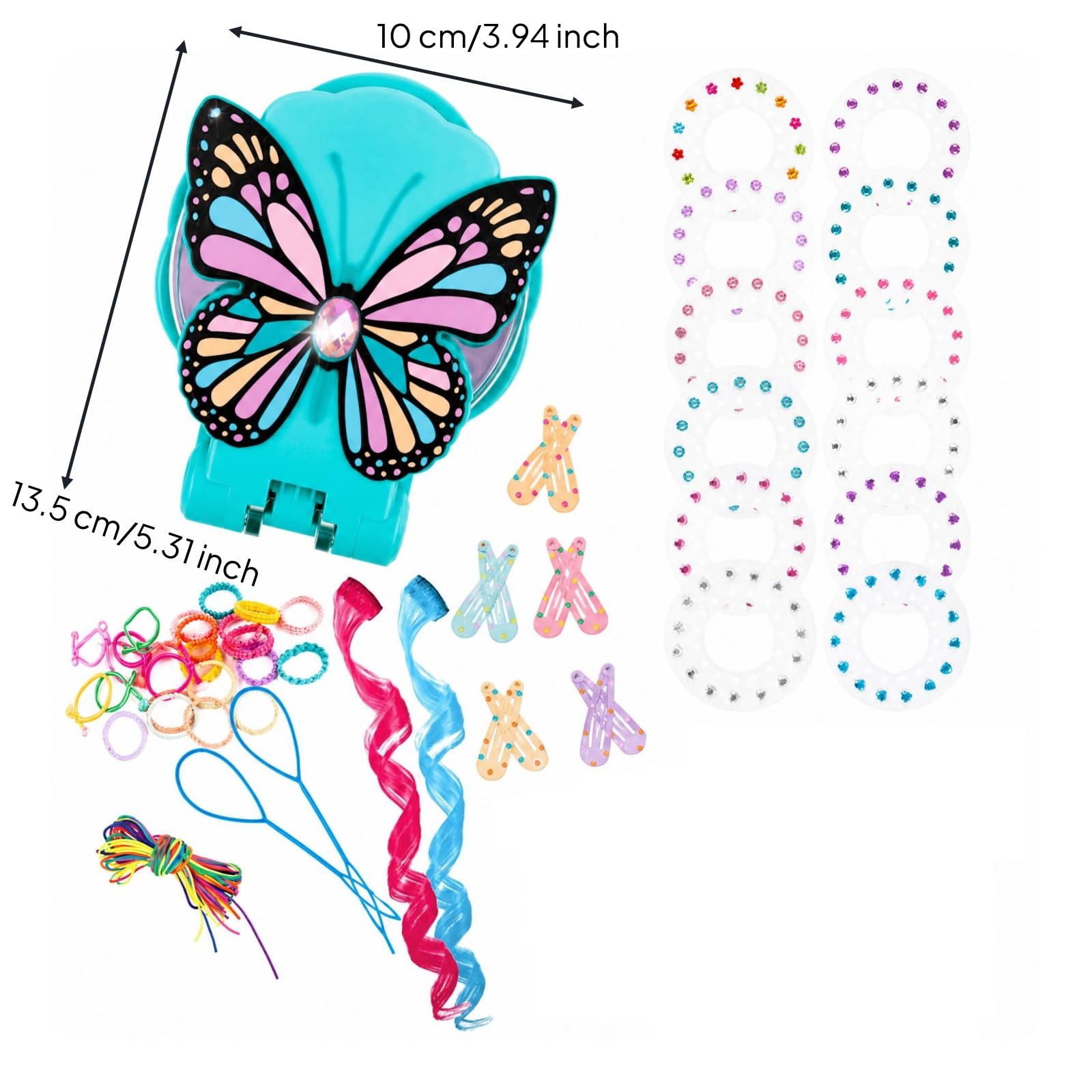 Macchinetta per Borchie per Capelli a Tema Riutilizzabile Comp, Sp39-2a 58PCS