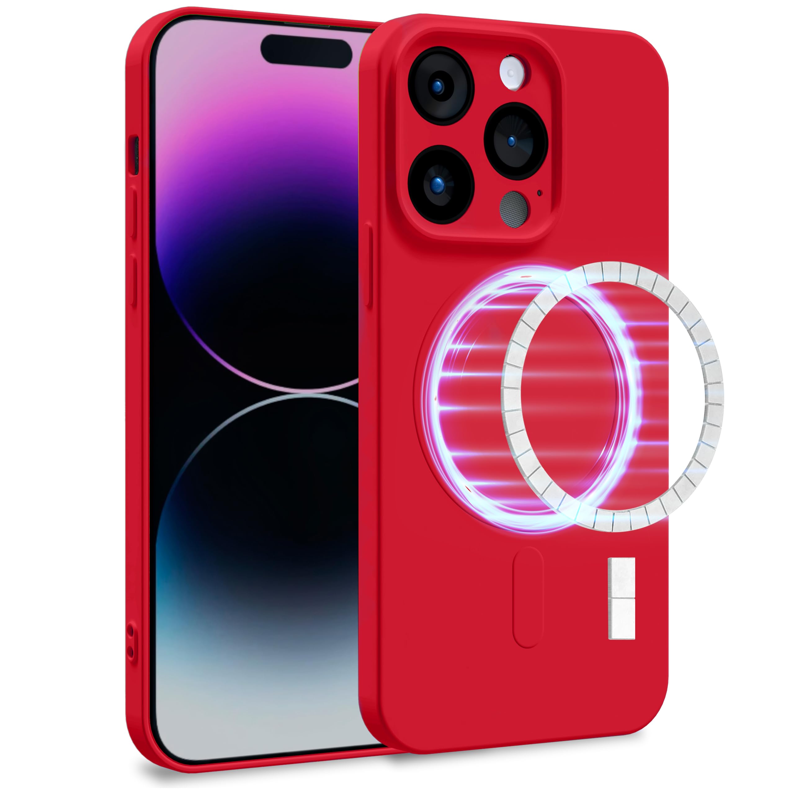 MyGadget Cover per iPhone 12 Pro Max - Custodia Protettiva in Silicone Morbido Case TPU Flessibile - Protezione Antiurto & Antigraffio Blu pallido