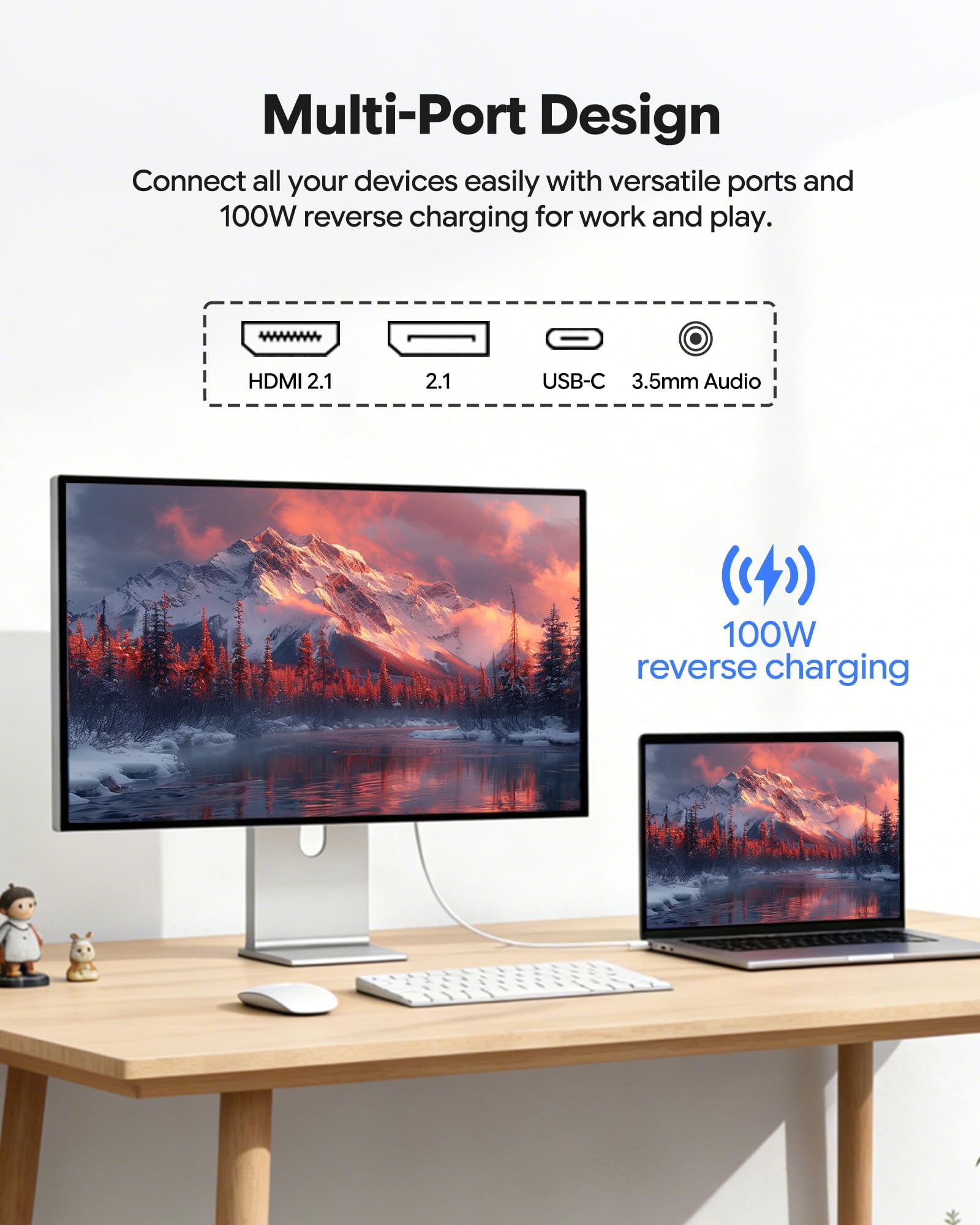 Kuycon G27P 27 inch FHD (5120x2880) 5K Monitor, HDR, IPS, 1.07