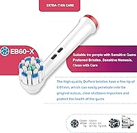 Vista 5 de RONSIT Cabezales de repuesto compatibles con Oral B Braun, 16 cabezales de cepillo eléctrico profesional surtidos para Oral-B Pro