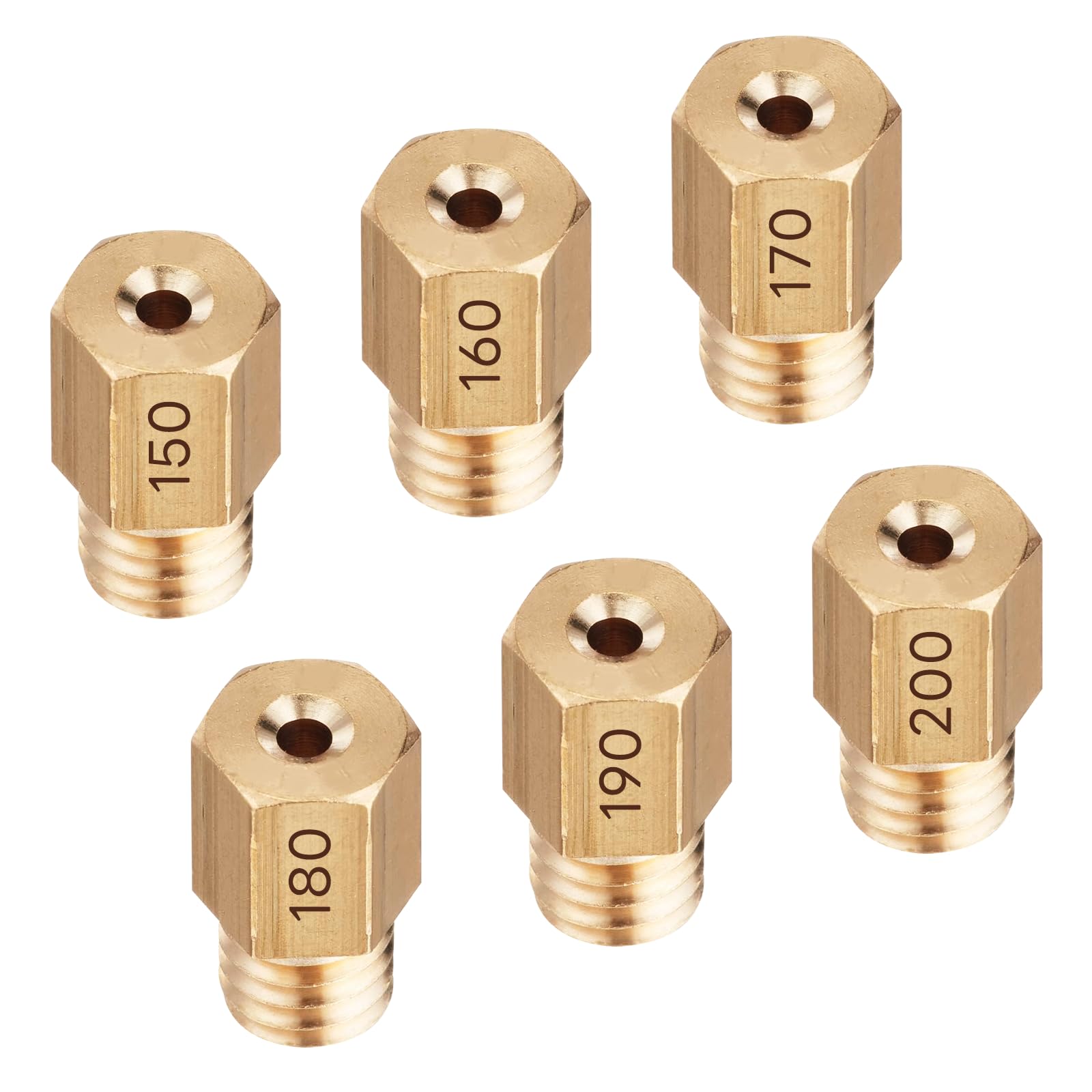 Amazon | メインジェット Jetsetmoto ミクニ 六角型/大 [6X11.5