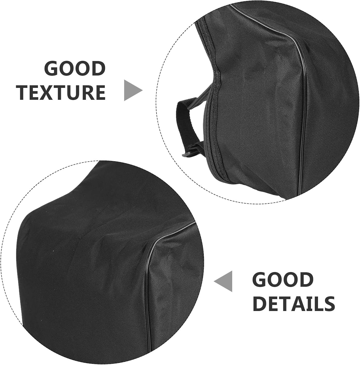 Portable Accordion Carry Bag: Lightweight Musical Instrument Storage Bag Compatible For 22-Key 8-Bass Music Instrument Accessories